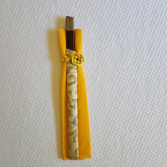 Set of 6 Satin placemats with chopsticks - Picture 6 of 7